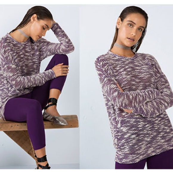 Fabletics Sweaters - Fabletics Purple Juliette Sweater